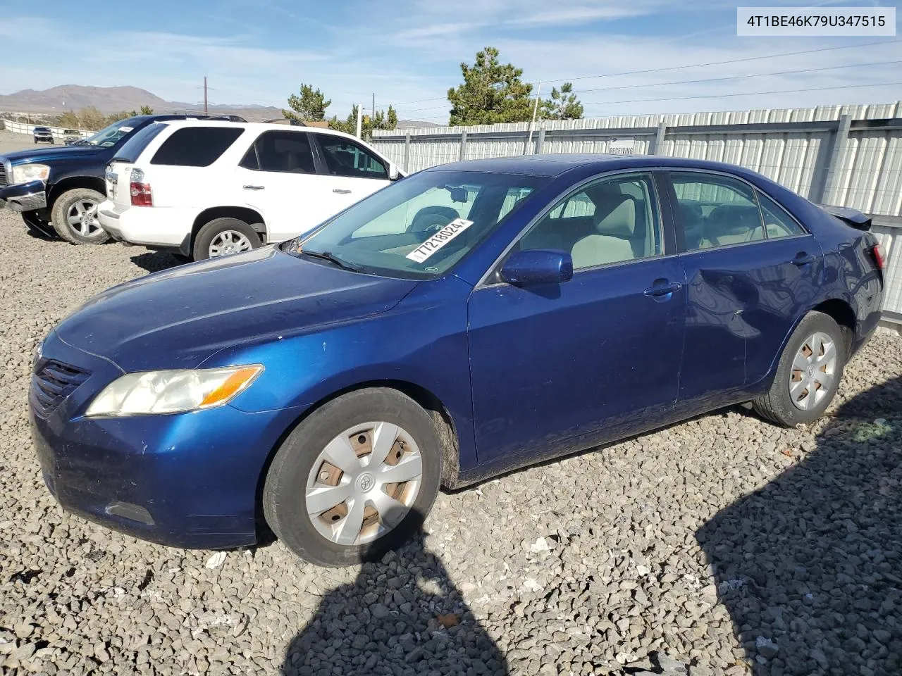 2009 Toyota Camry Base VIN: 4T1BE46K79U347515 Lot: 77218024