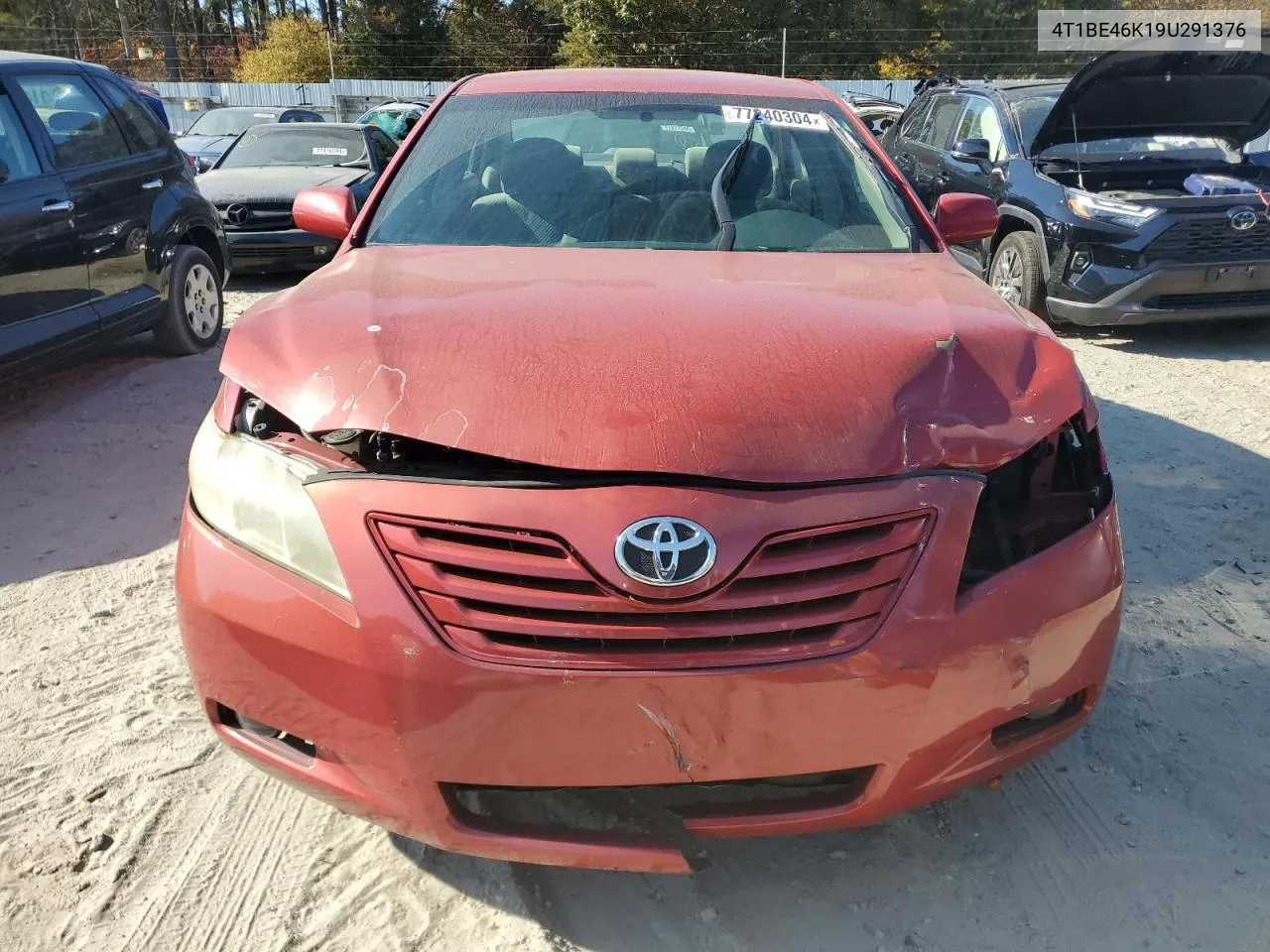 2009 Toyota Camry Base VIN: 4T1BE46K19U291376 Lot: 77240304