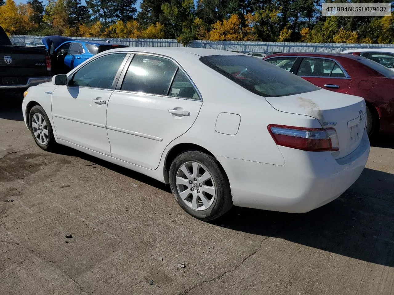 2009 Toyota Camry Hybrid VIN: 4T1BB46K59U079637 Lot: 77271634