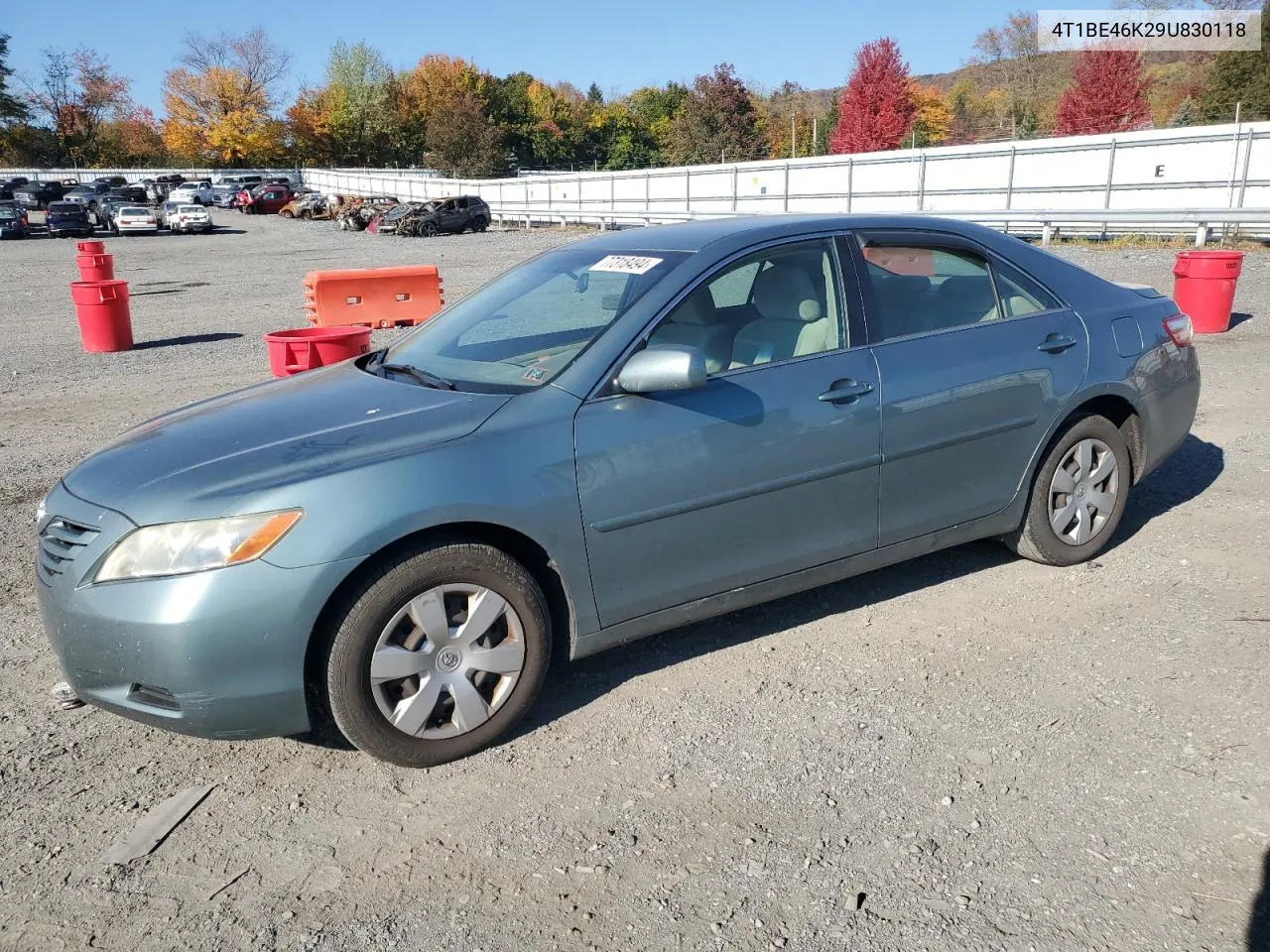 2009 Toyota Camry Base VIN: 4T1BE46K29U830118 Lot: 77318494