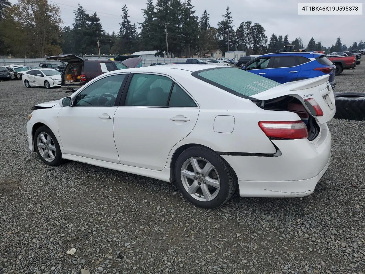 2009 Toyota Camry Se VIN: 4T1BK46K19U595378 Lot: 77377754