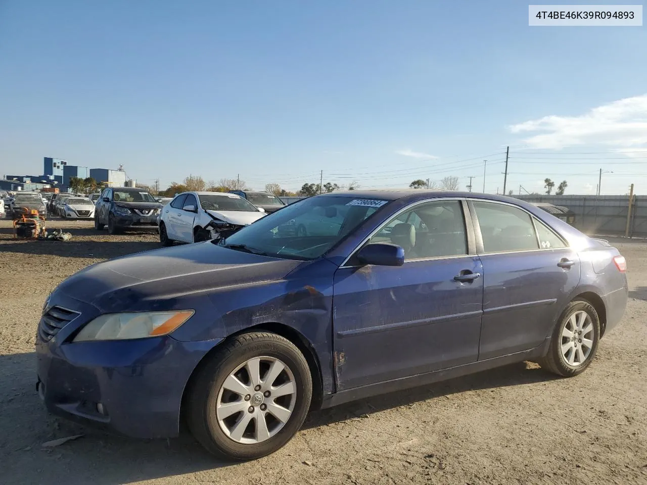 2009 Toyota Camry Base VIN: 4T4BE46K39R094893 Lot: 77390864