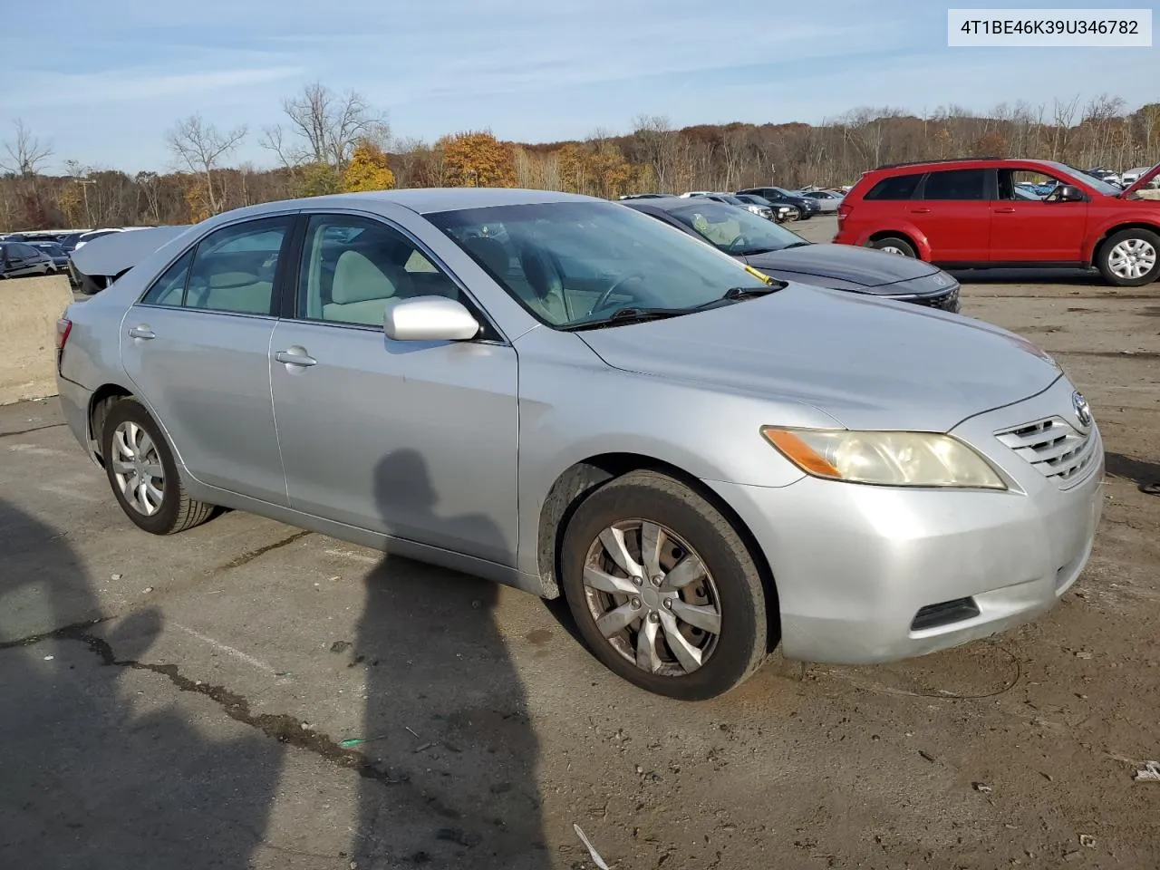 2009 Toyota Camry Base VIN: 4T1BE46K39U346782 Lot: 77395494