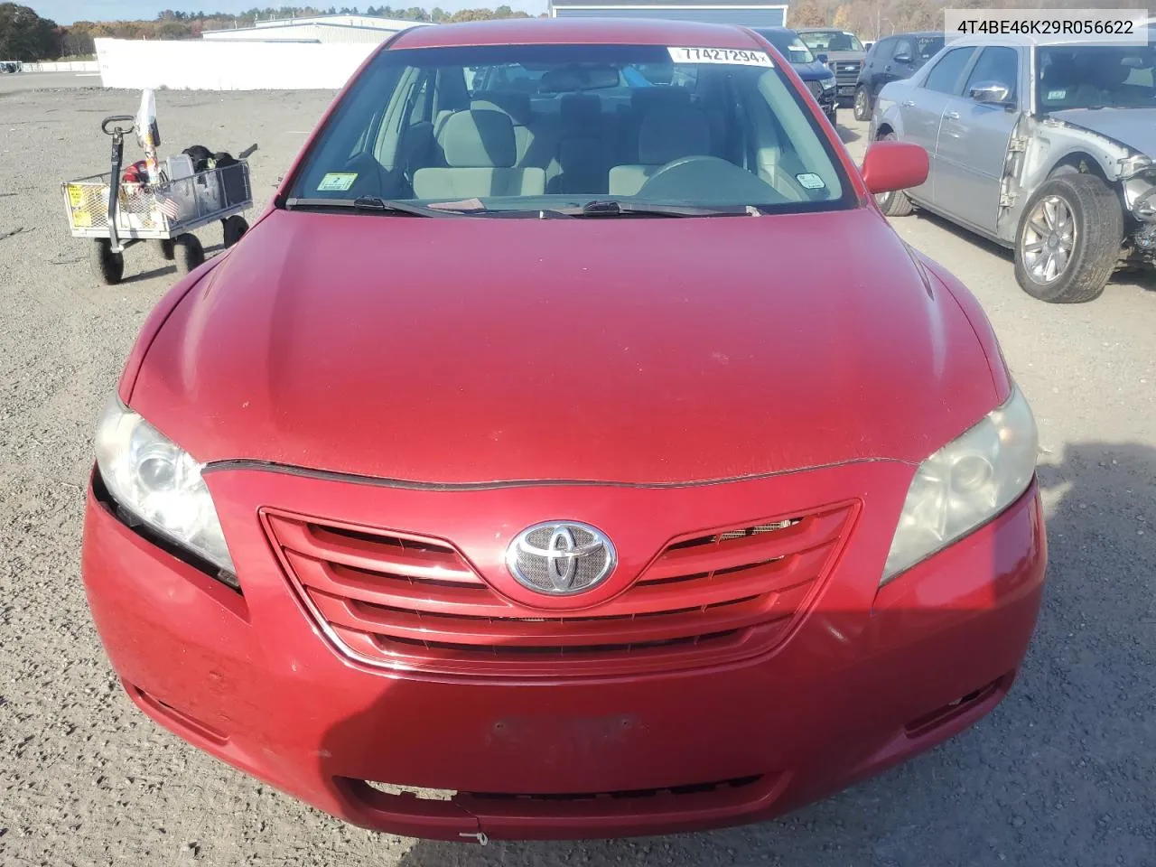 2009 Toyota Camry Base VIN: 4T4BE46K29R056622 Lot: 77427294