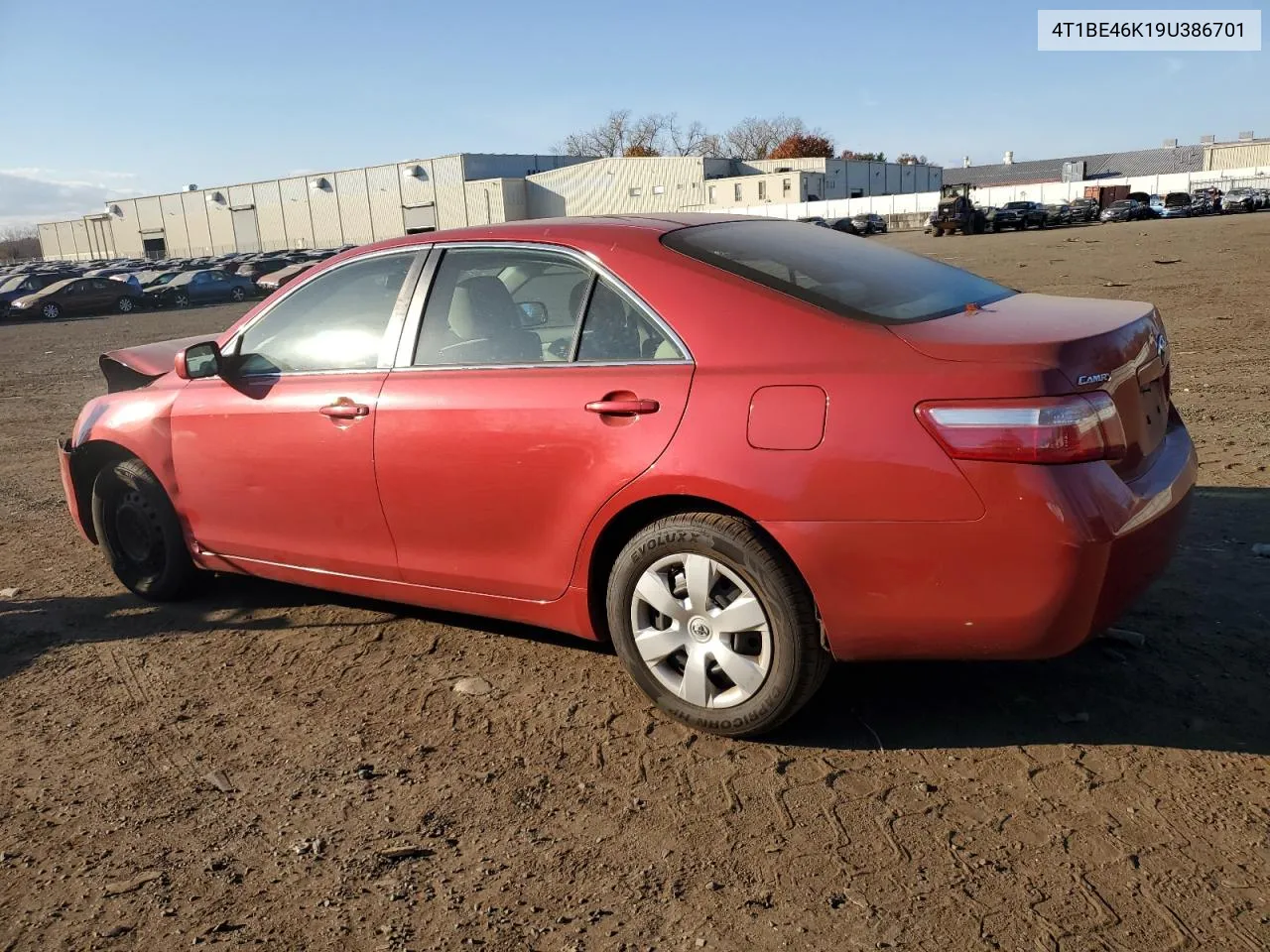 2009 Toyota Camry Base VIN: 4T1BE46K19U386701 Lot: 77437834