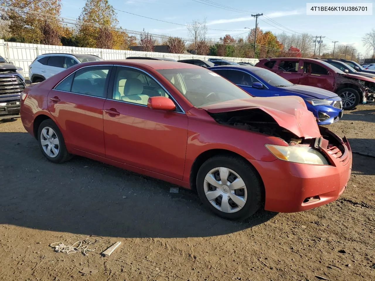 2009 Toyota Camry Base VIN: 4T1BE46K19U386701 Lot: 77437834