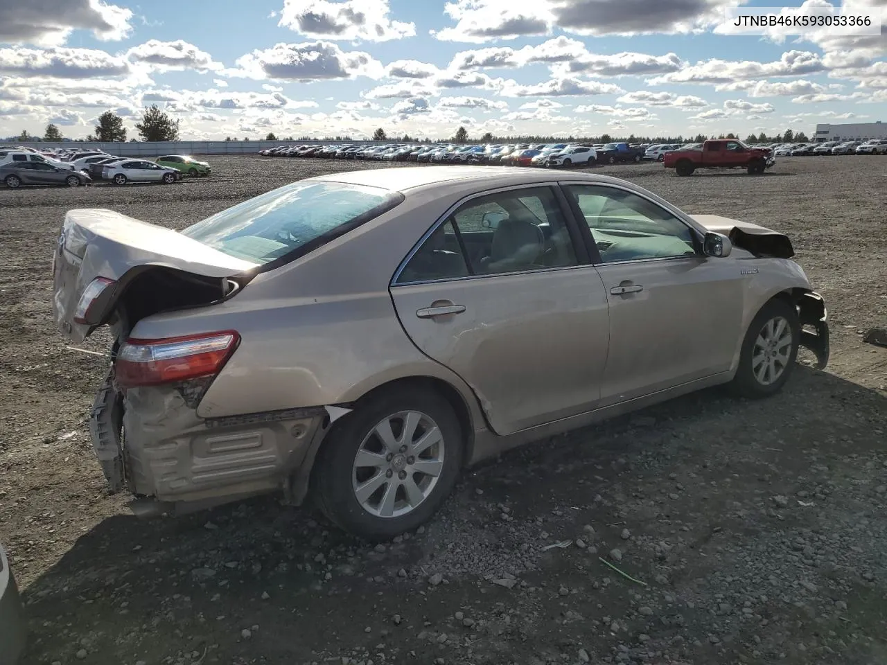 2009 Toyota Camry Hybrid VIN: JTNBB46K593053366 Lot: 77441844