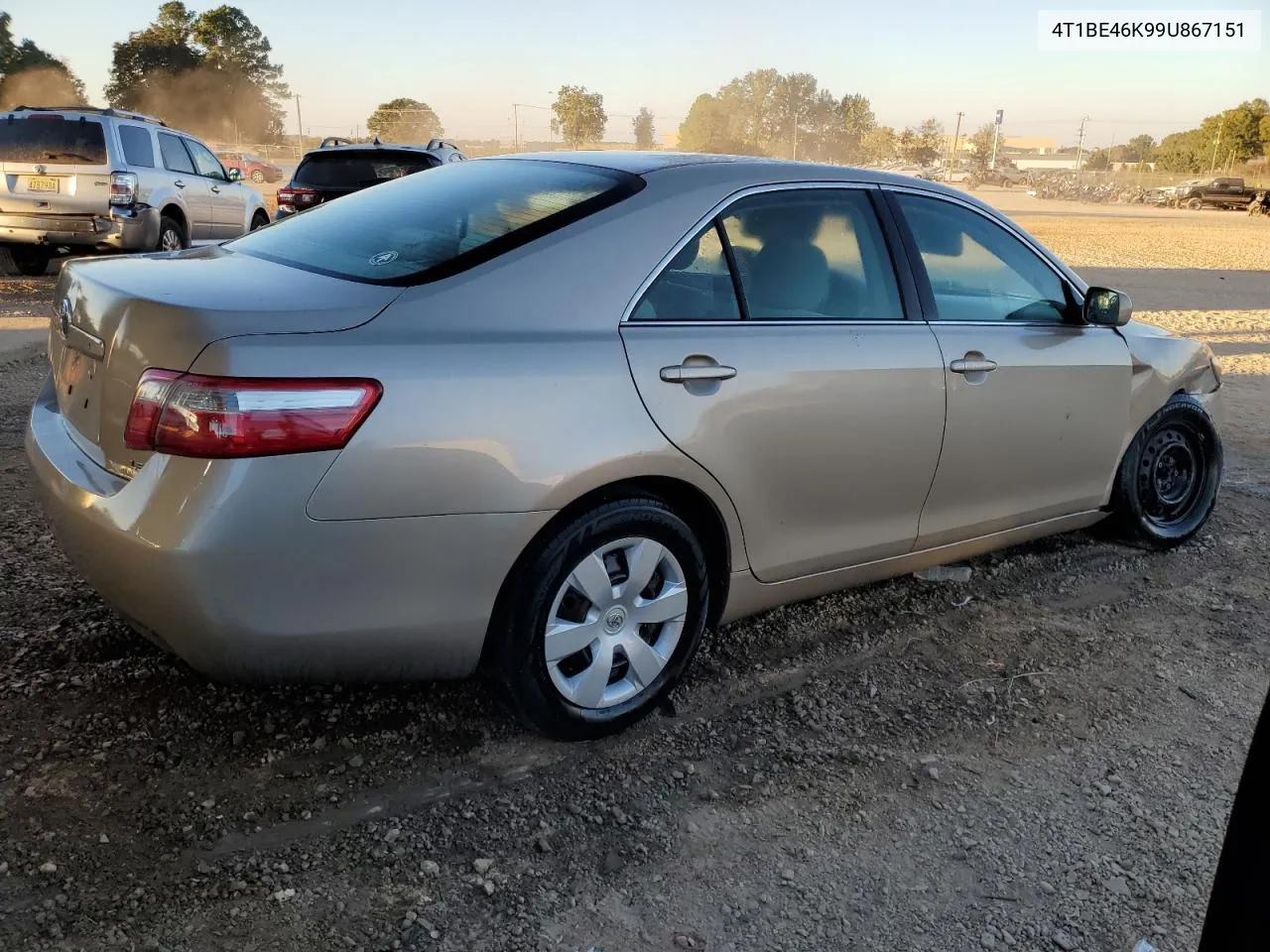 2009 Toyota Camry Base VIN: 4T1BE46K99U867151 Lot: 77485294