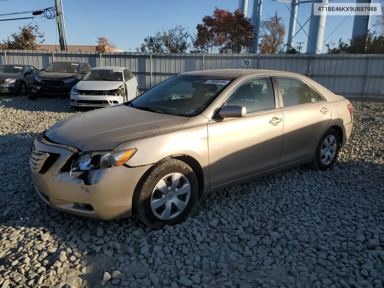 2009 Toyota Camry Base VIN: 4T1BE46KX9U887988 Lot: 77659184