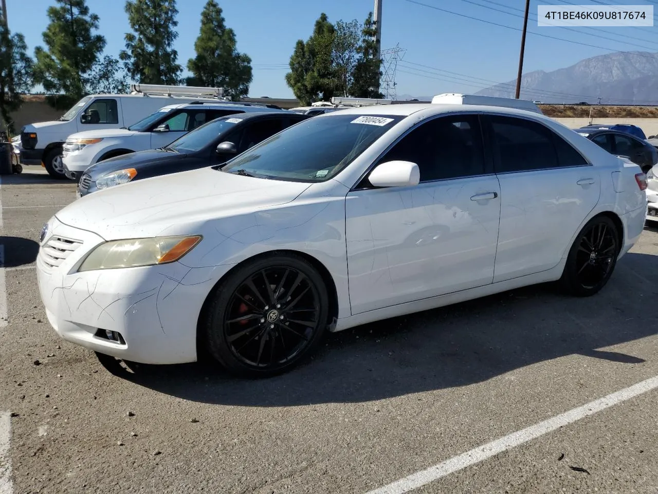 2009 Toyota Camry Base VIN: 4T1BE46K09U817674 Lot: 77800454