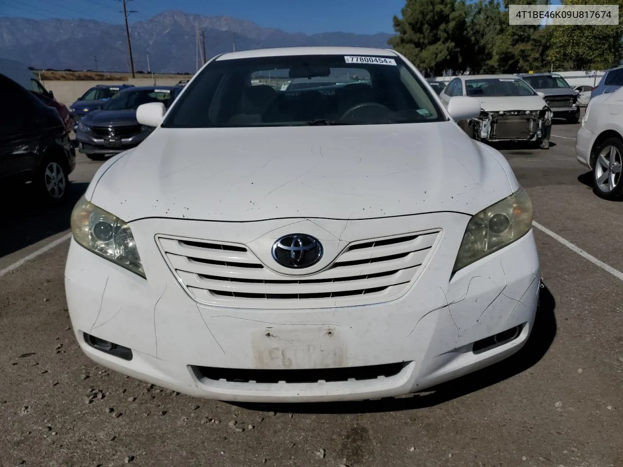 2009 Toyota Camry Base VIN: 4T1BE46K09U817674 Lot: 77800454