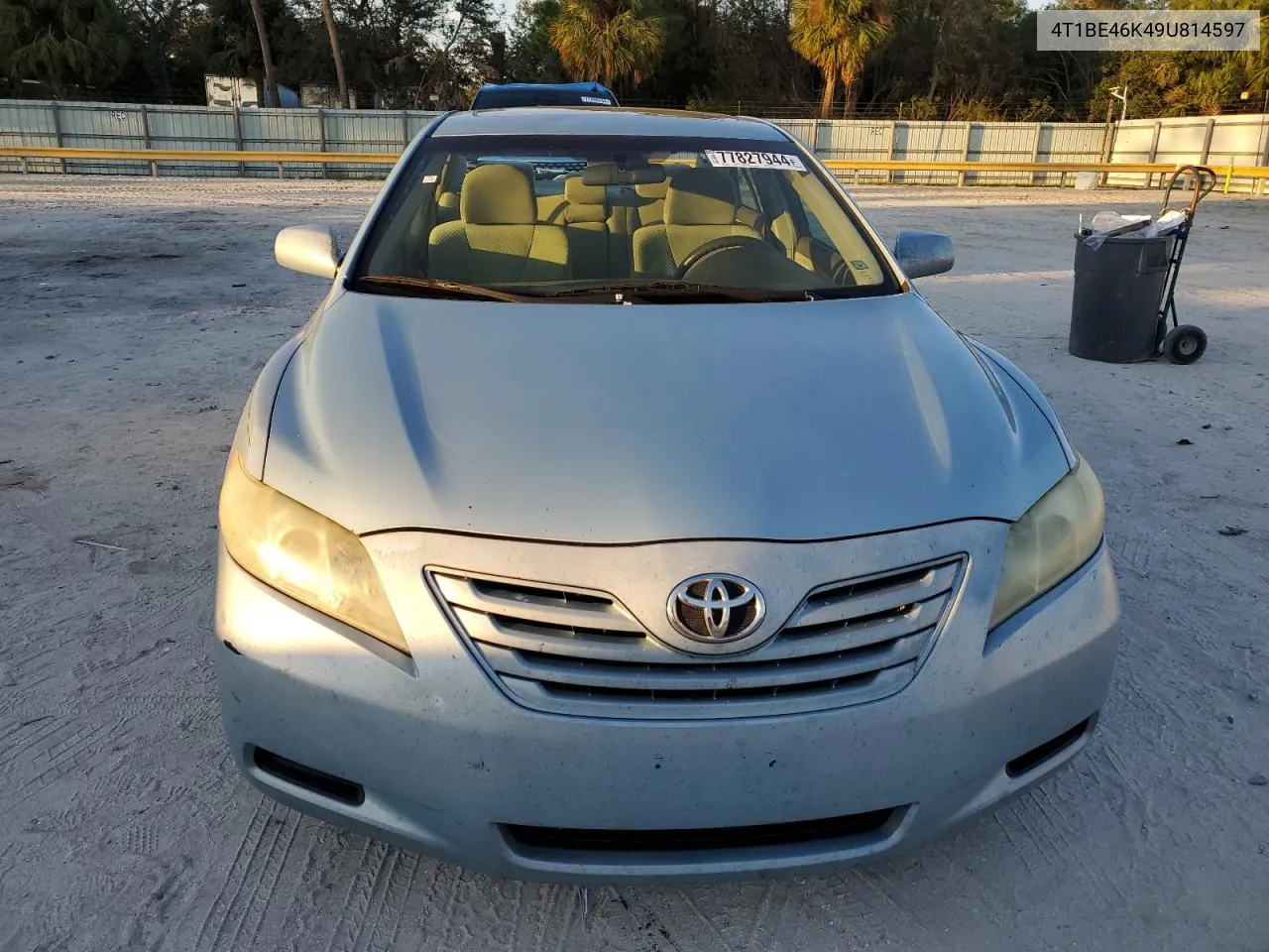 2009 Toyota Camry Base VIN: 4T1BE46K49U814597 Lot: 77827944