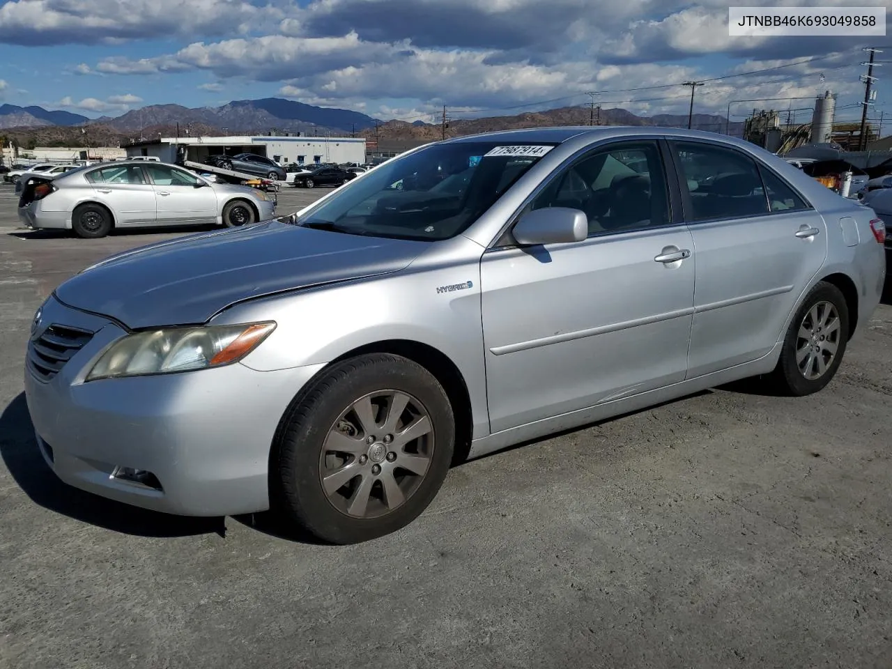 2009 Toyota Camry Hybrid VIN: JTNBB46K693049858 Lot: 77987914