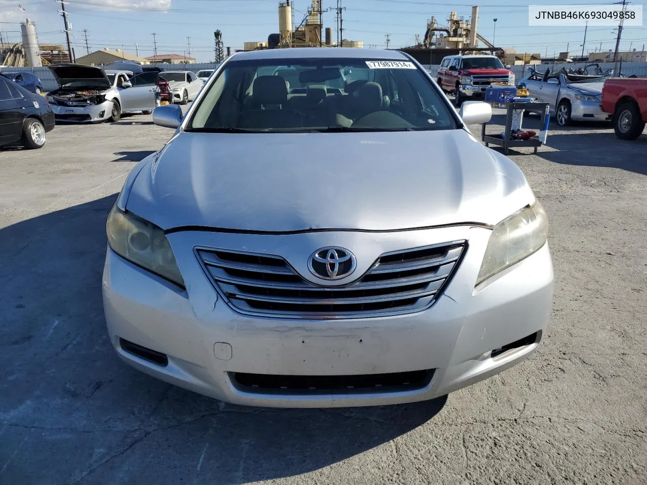 2009 Toyota Camry Hybrid VIN: JTNBB46K693049858 Lot: 77987914