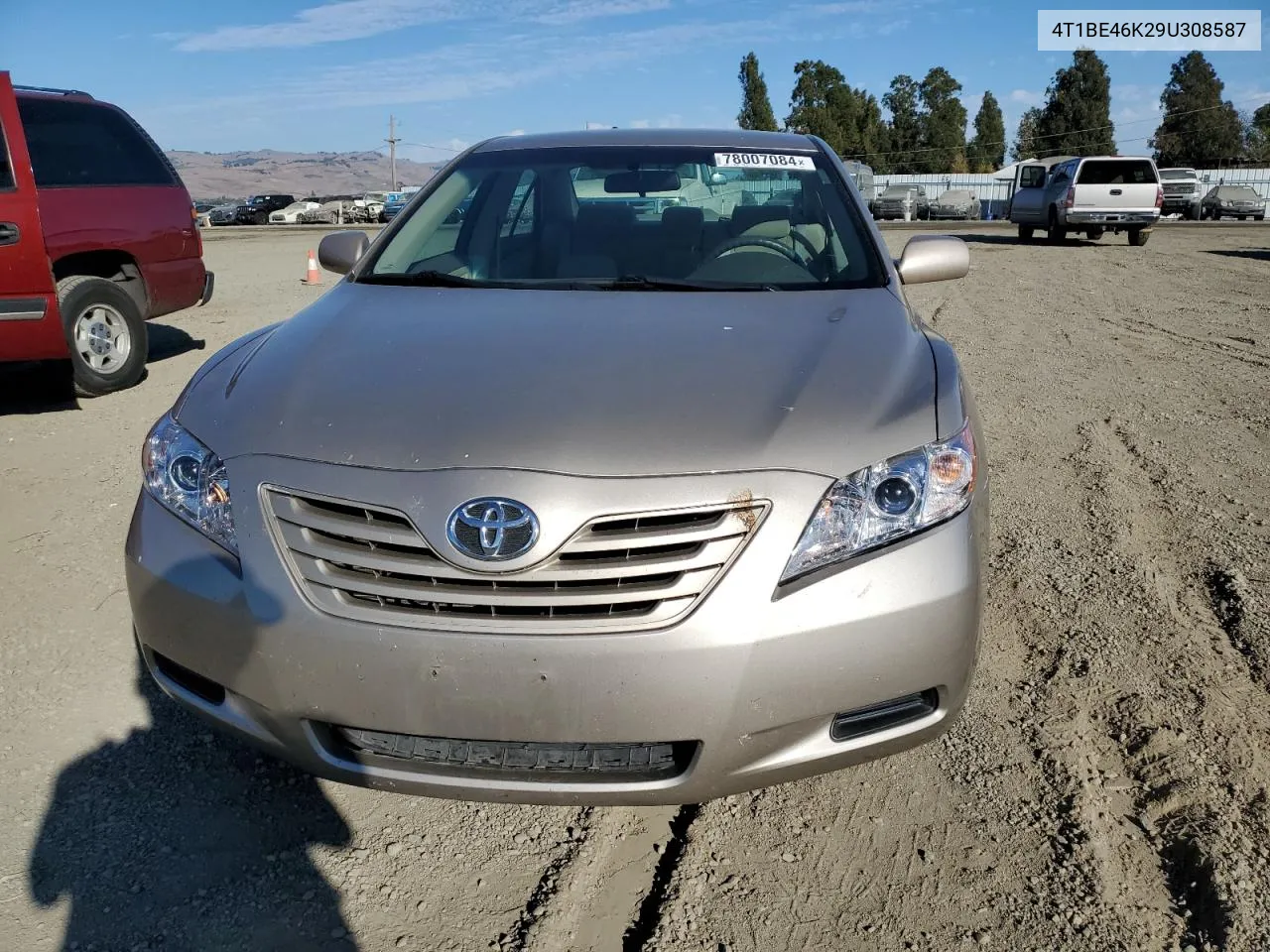 2009 Toyota Camry Base VIN: 4T1BE46K29U308587 Lot: 78007084