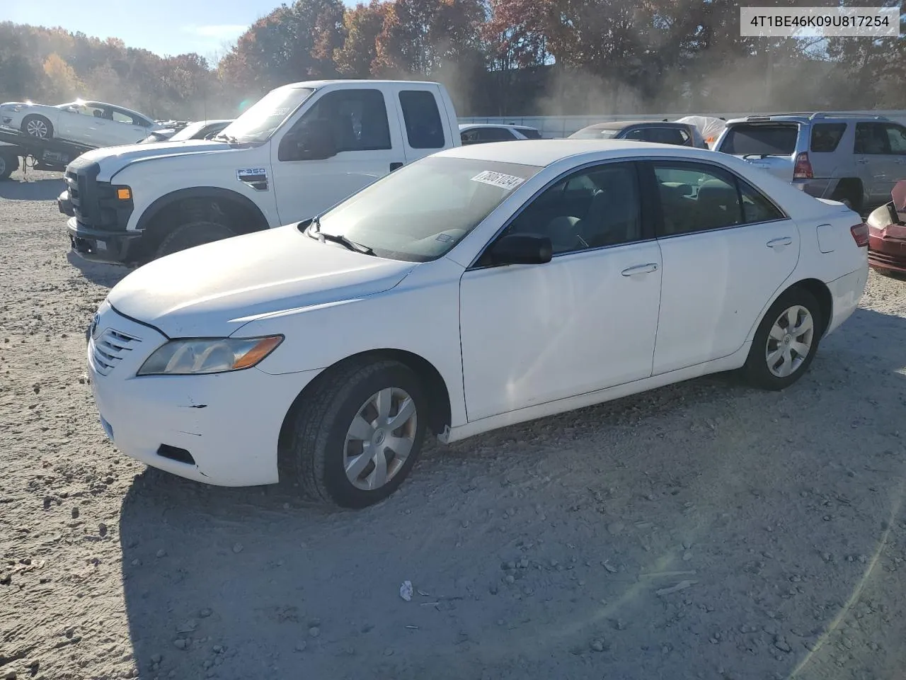 2009 Toyota Camry Base VIN: 4T1BE46K09U817254 Lot: 78061034