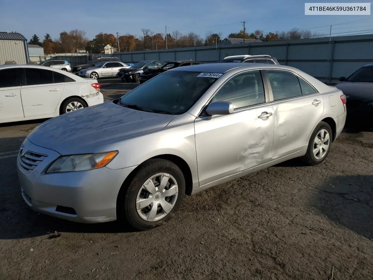 2009 Toyota Camry Base VIN: 4T1BE46K59U361784 Lot: 78076344