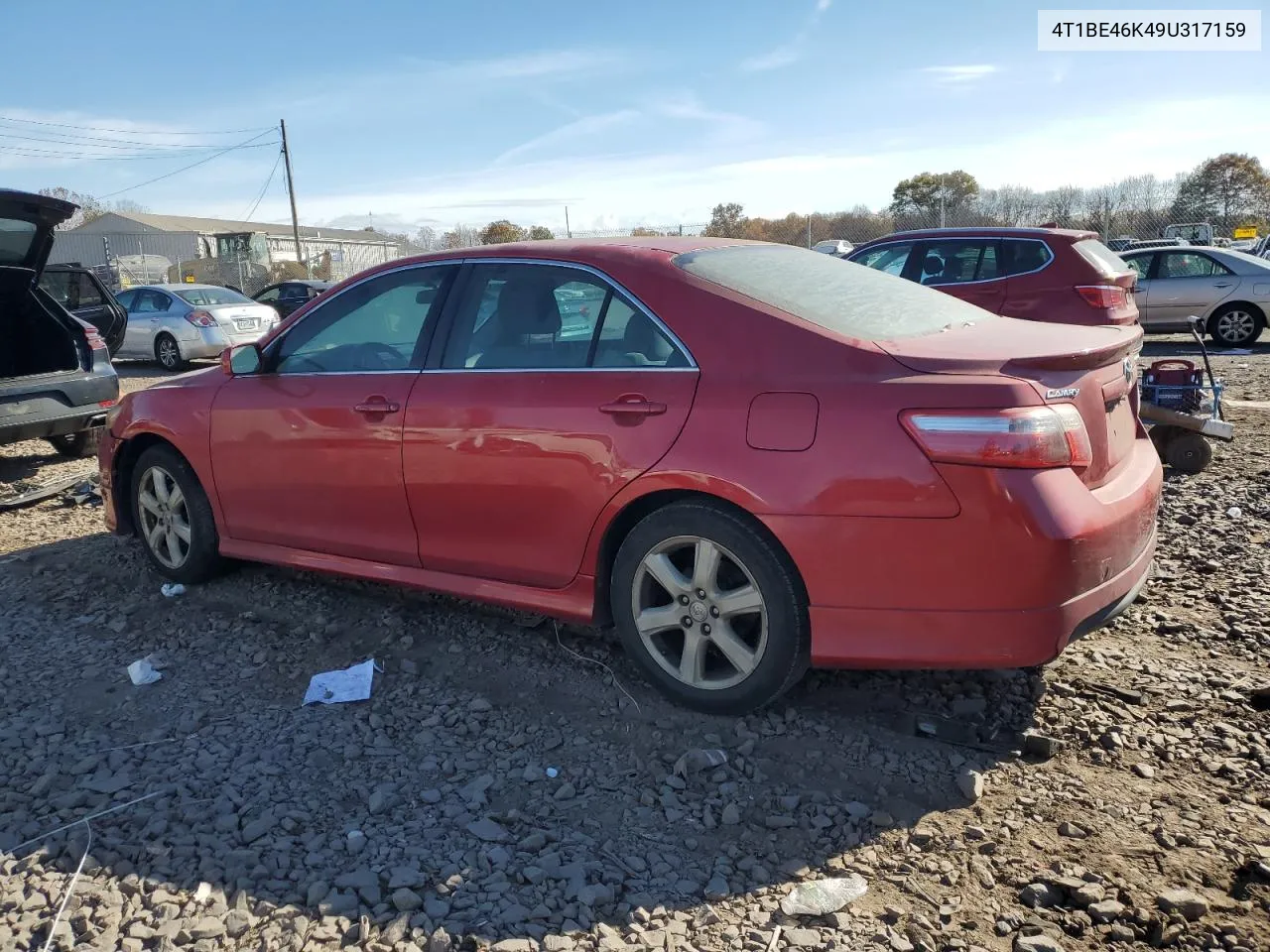 4T1BE46K49U317159 2009 Toyota Camry Base