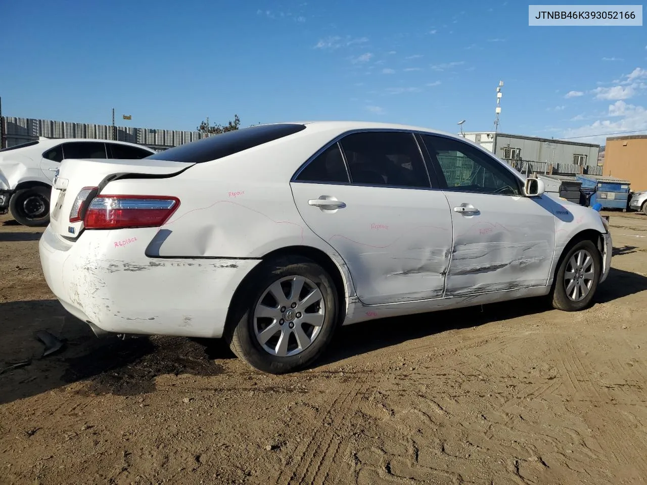 2009 Toyota Camry Hybrid VIN: JTNBB46K393052166 Lot: 78200274