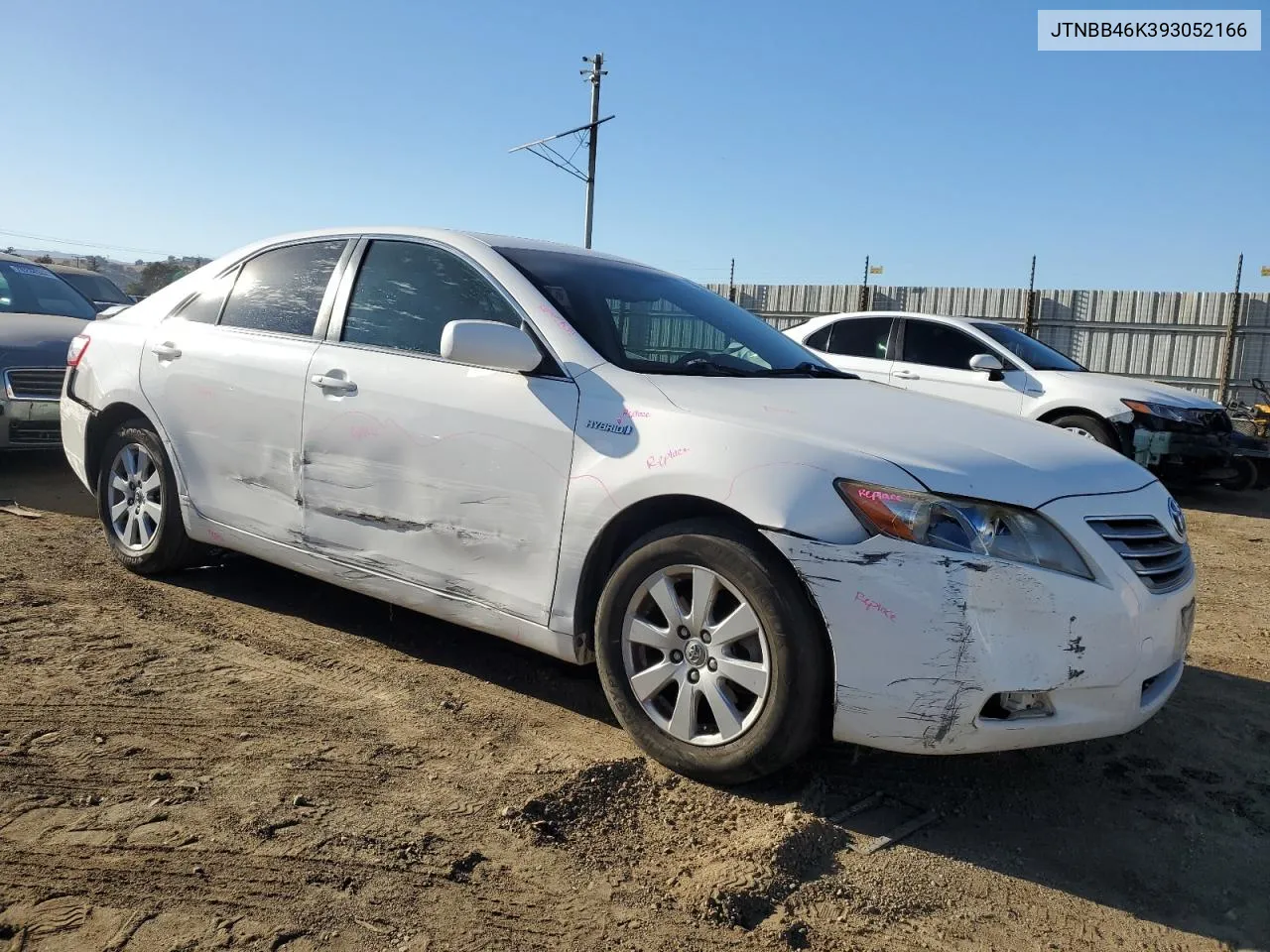 JTNBB46K393052166 2009 Toyota Camry Hybrid