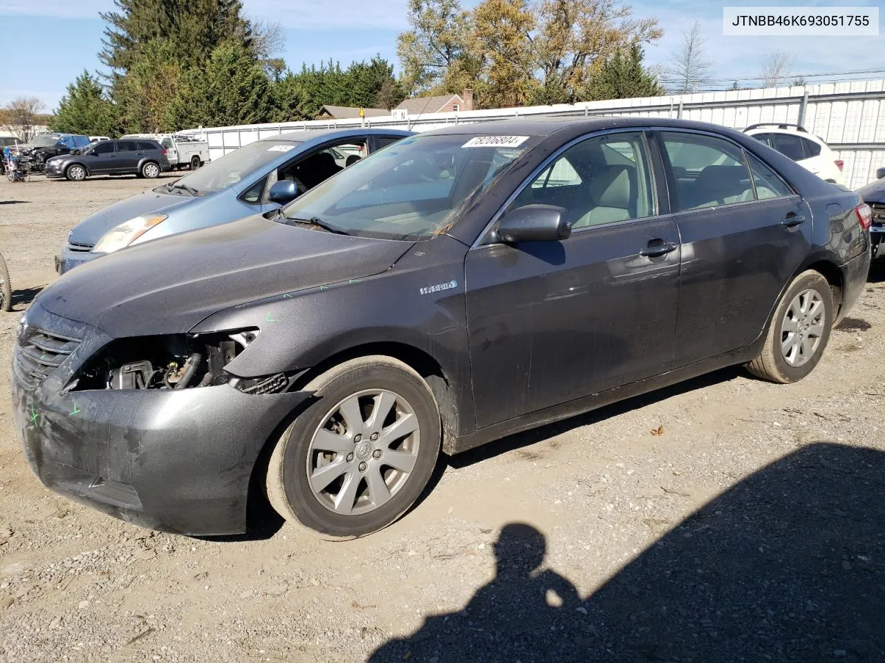 2009 Toyota Camry Hybrid VIN: JTNBB46K693051755 Lot: 78206804