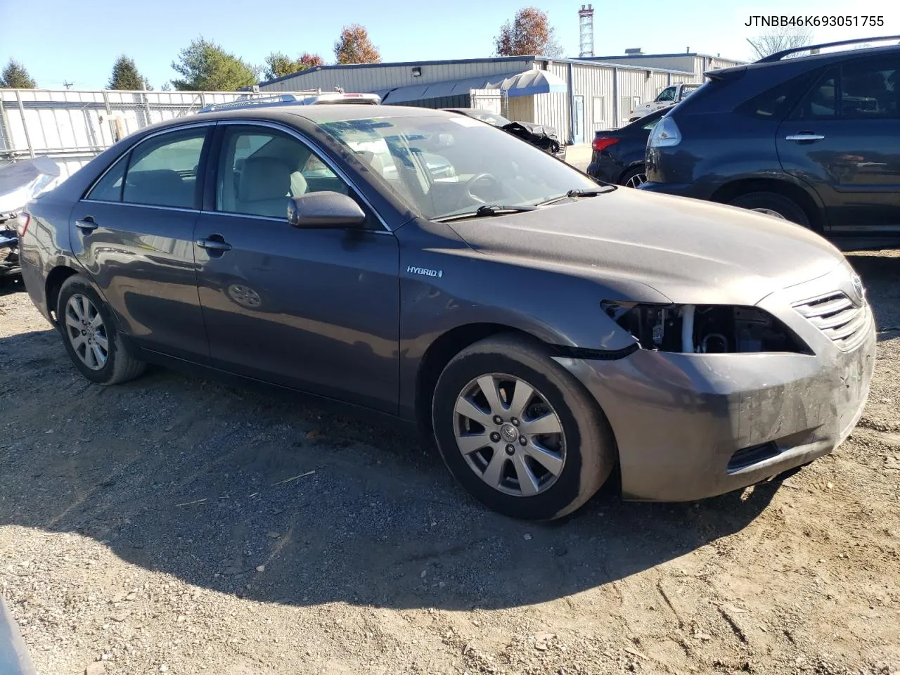 2009 Toyota Camry Hybrid VIN: JTNBB46K693051755 Lot: 78206804