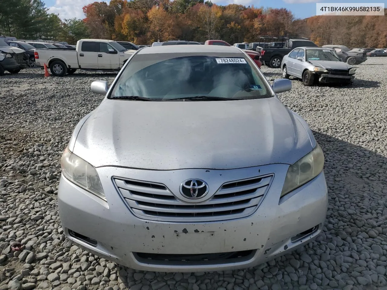 2009 Toyota Camry Se VIN: 4T1BK46K99U582135 Lot: 78248024