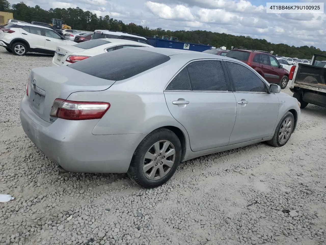 2009 Toyota Camry Hybrid VIN: 4T1BB46K79U100925 Lot: 78507204