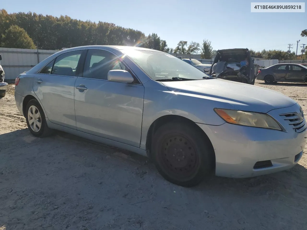 2009 Toyota Camry Base VIN: 4T1BE46K89U859218 Lot: 78585274