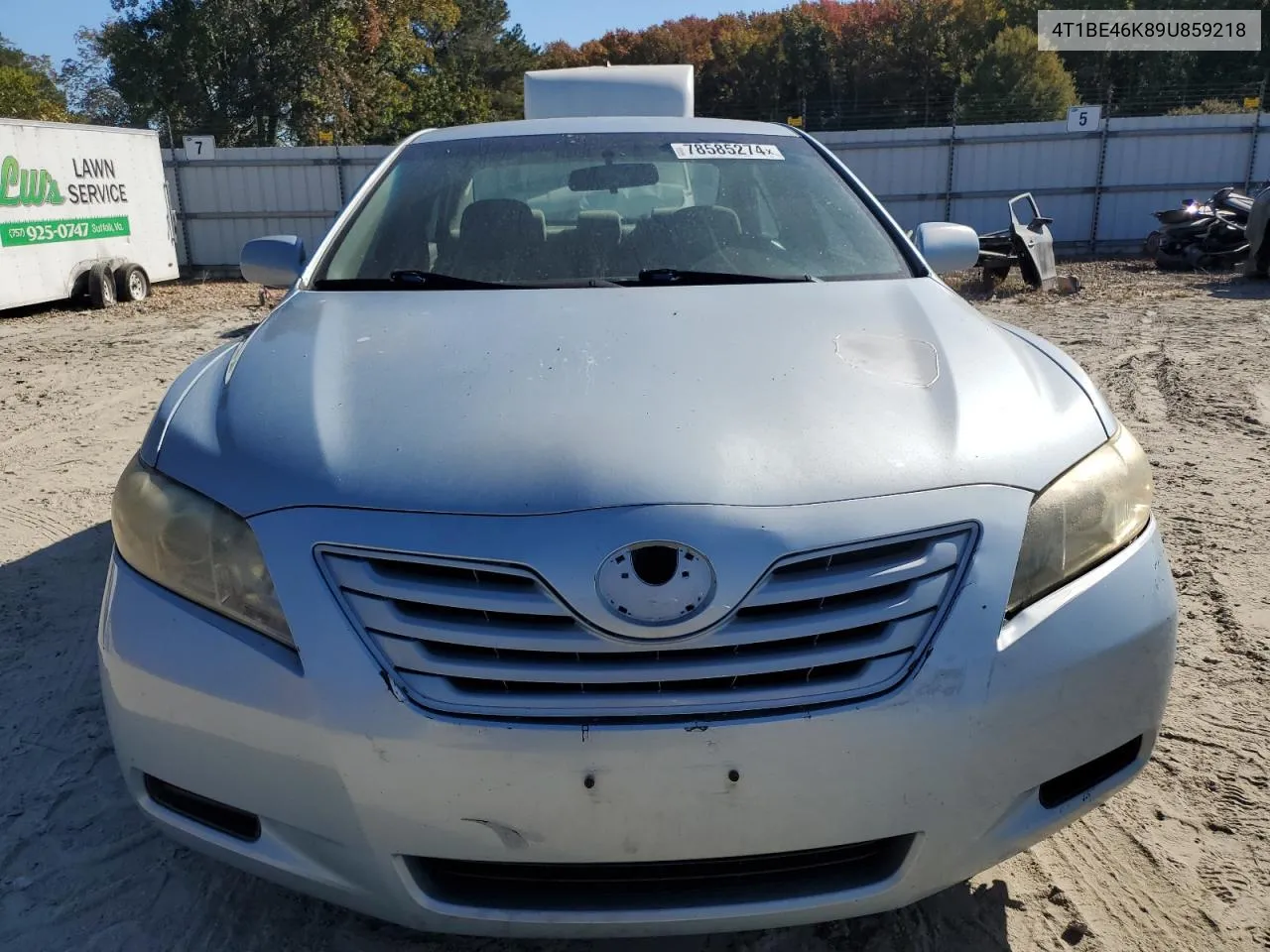 2009 Toyota Camry Base VIN: 4T1BE46K89U859218 Lot: 78585274