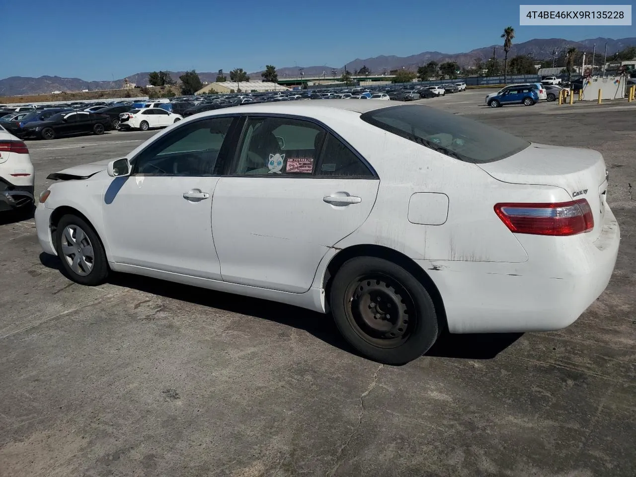 2009 Toyota Camry Base VIN: 4T4BE46KX9R135228 Lot: 78877854