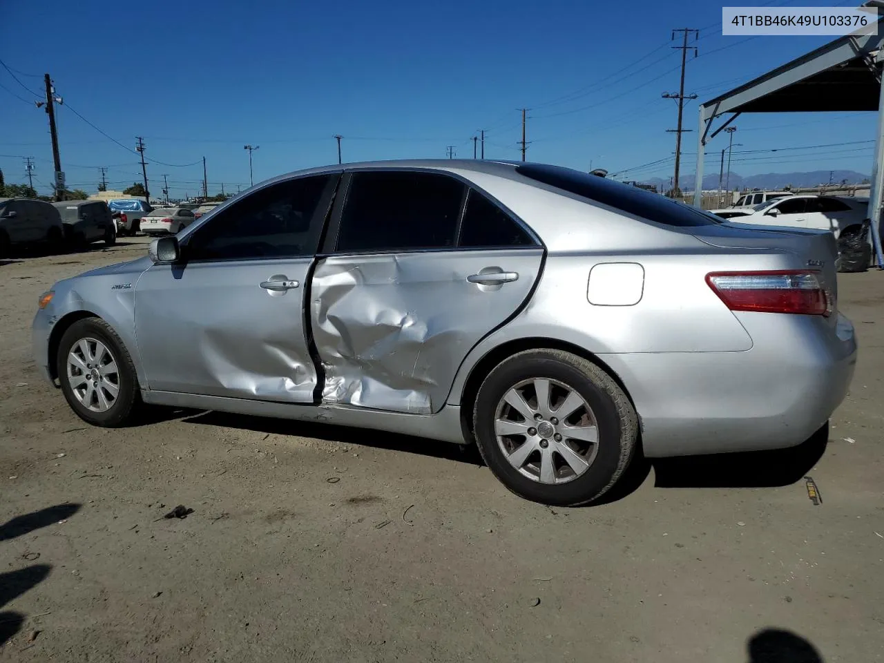 2009 Toyota Camry Hybrid VIN: 4T1BB46K49U103376 Lot: 79343084