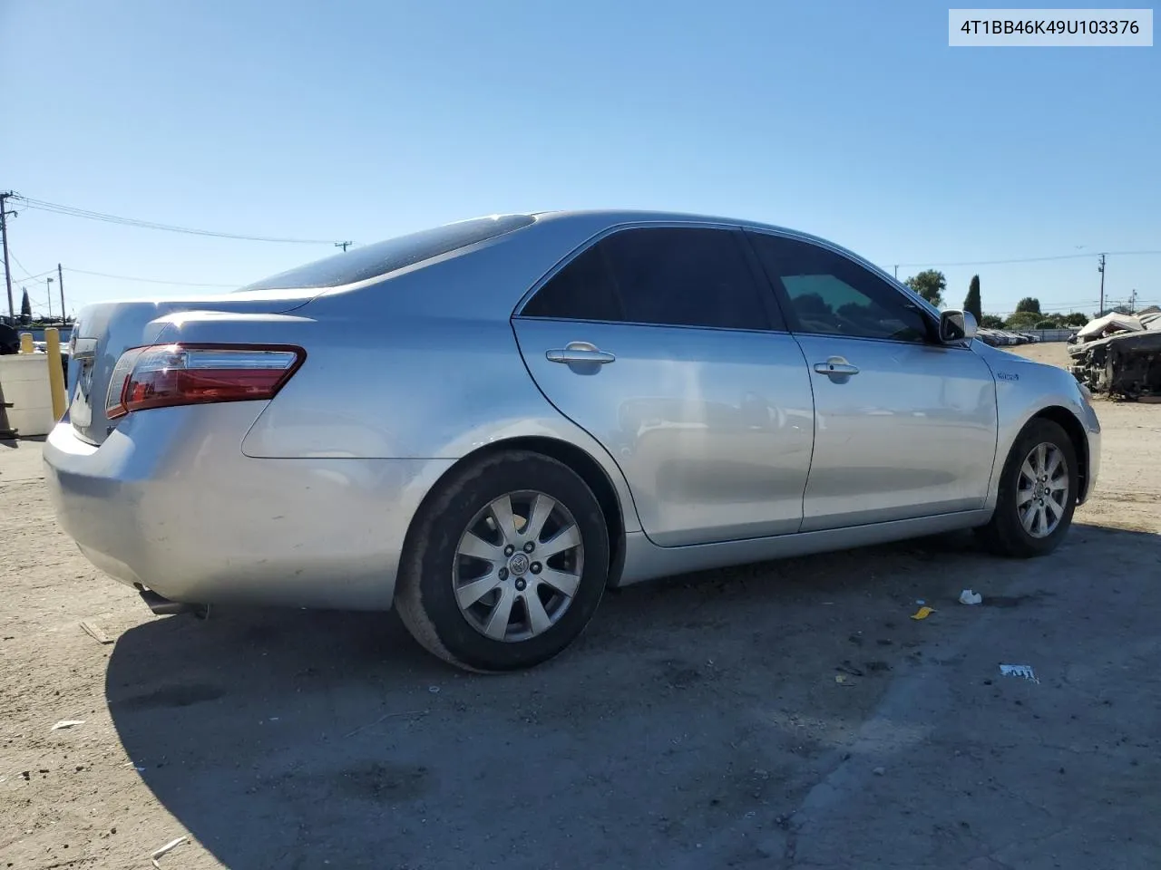 2009 Toyota Camry Hybrid VIN: 4T1BB46K49U103376 Lot: 79343084