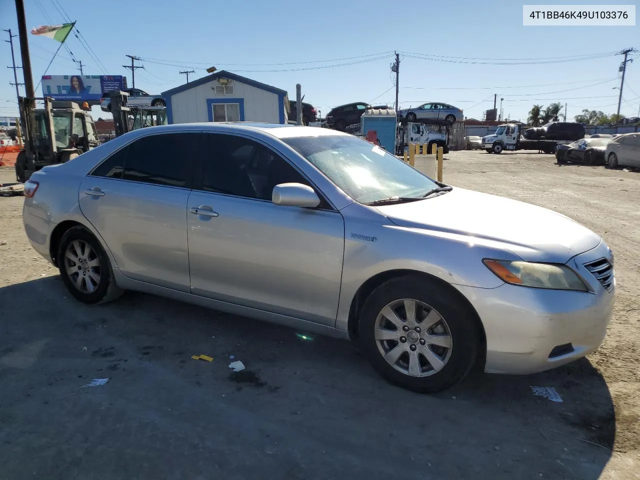 2009 Toyota Camry Hybrid VIN: 4T1BB46K49U103376 Lot: 79343084