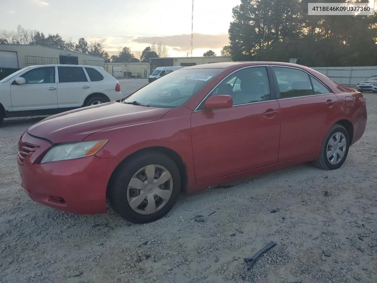 2009 Toyota Camry Base VIN: 4T1BE46K09U377360 Lot: 79358104