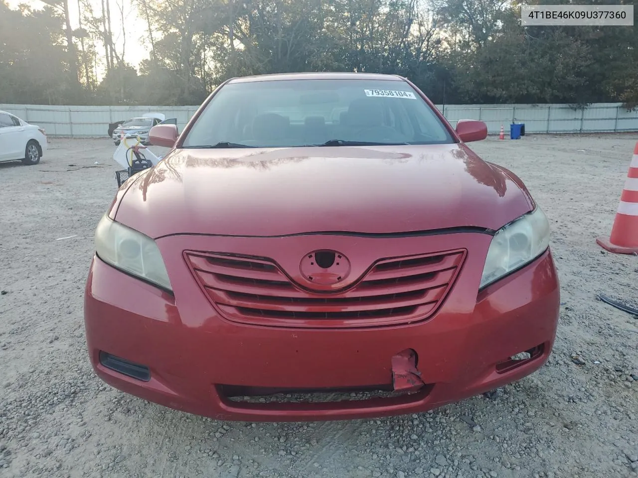 2009 Toyota Camry Base VIN: 4T1BE46K09U377360 Lot: 79358104