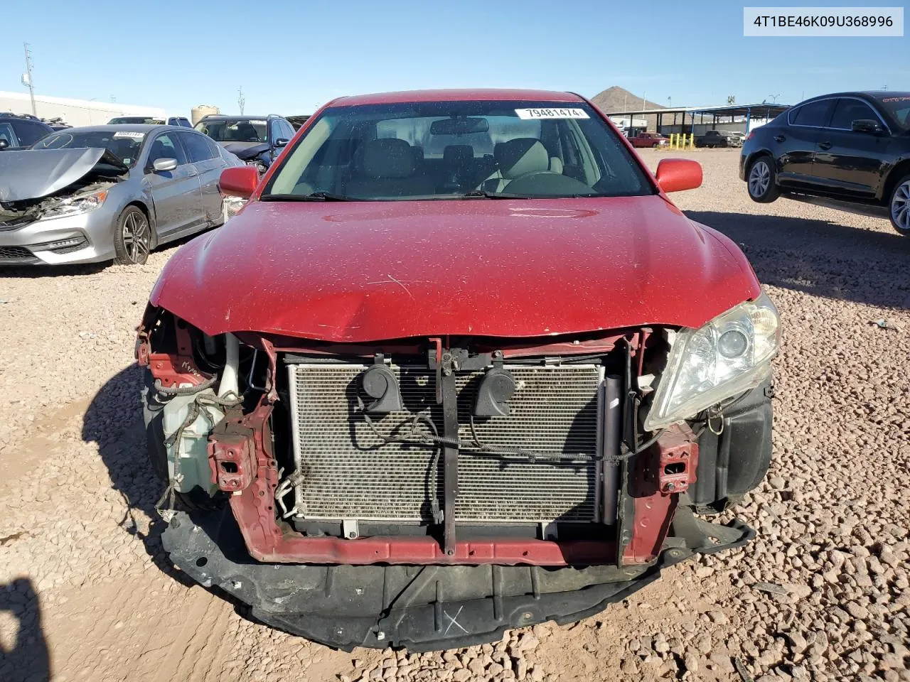 2009 Toyota Camry Base VIN: 4T1BE46K09U368996 Lot: 79481474