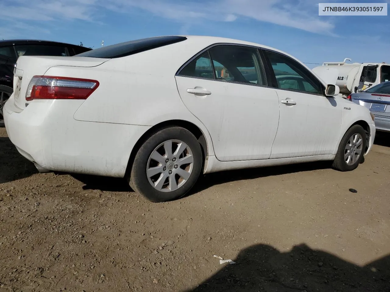 2009 Toyota Camry Hybrid VIN: JTNBB46K393051597 Lot: 79555354