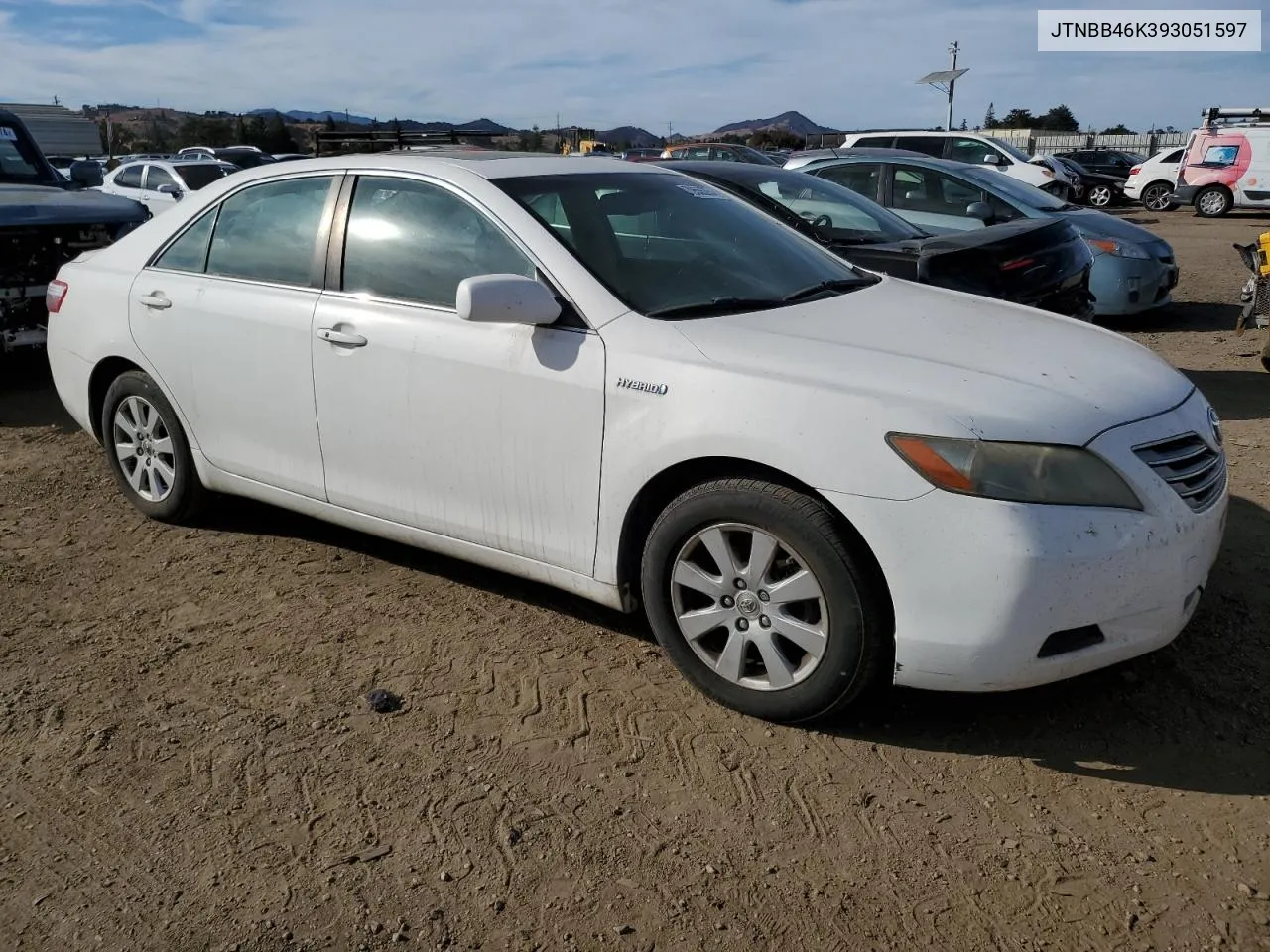 2009 Toyota Camry Hybrid VIN: JTNBB46K393051597 Lot: 79555354