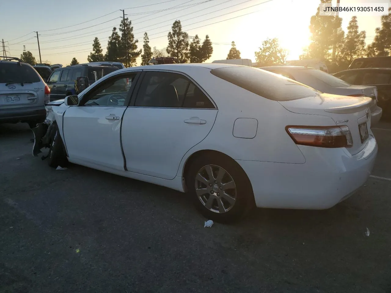 2009 Toyota Camry Hybrid VIN: JTNBB46K193051453 Lot: 79578394