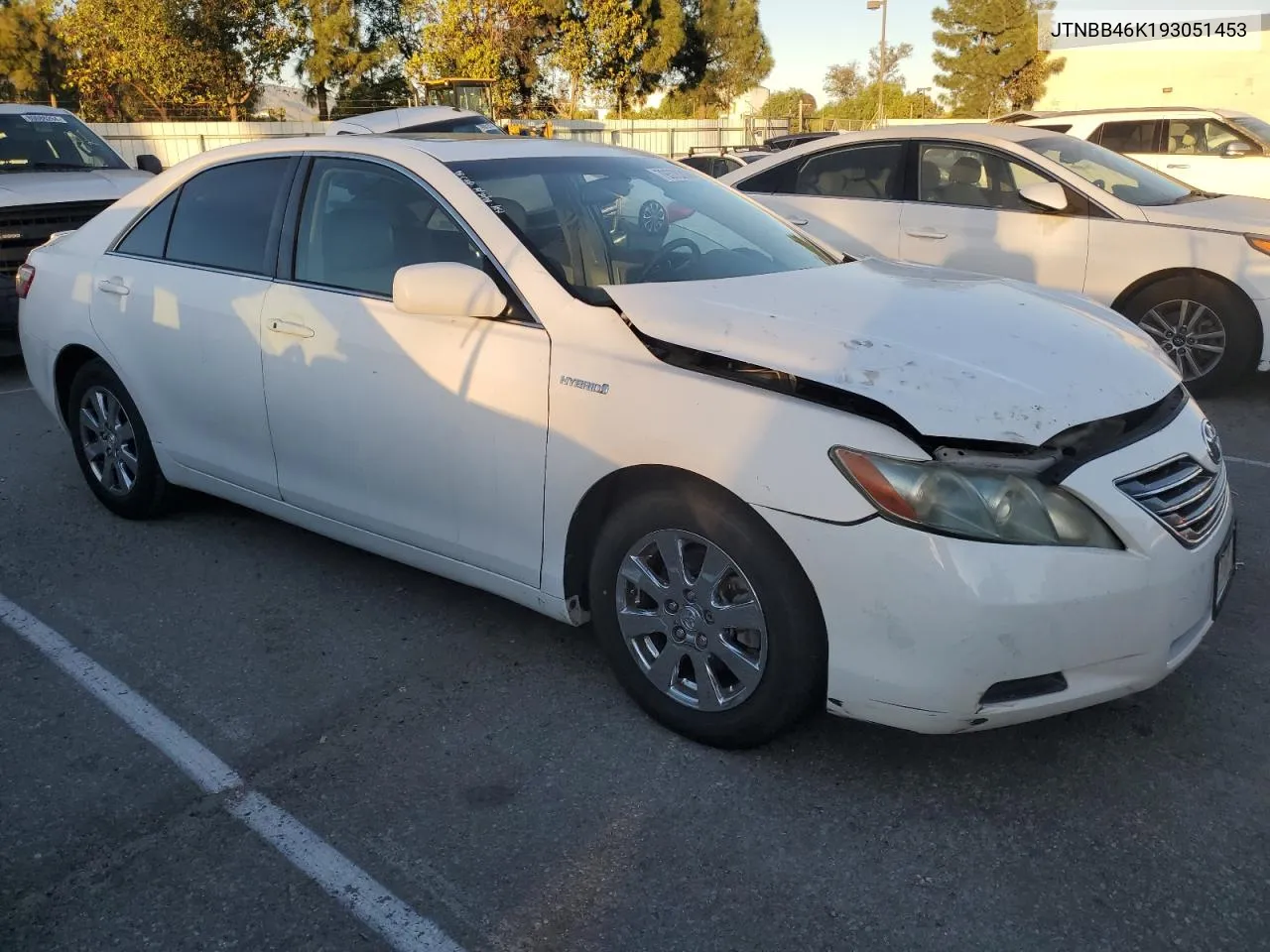 2009 Toyota Camry Hybrid VIN: JTNBB46K193051453 Lot: 79578394