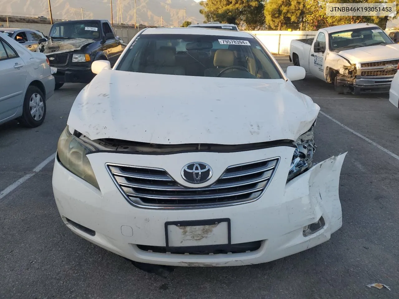 2009 Toyota Camry Hybrid VIN: JTNBB46K193051453 Lot: 79578394