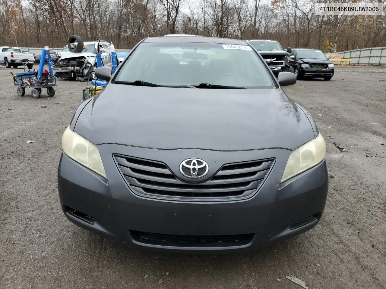 2009 Toyota Camry Base VIN: 4T1BE46K89U862006 Lot: 79645814