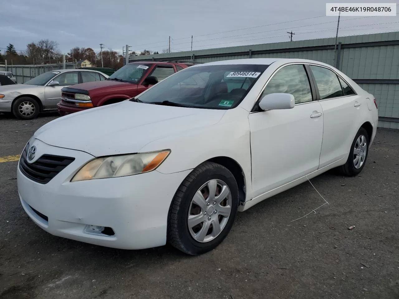 2009 Toyota Camry Base VIN: 4T4BE46K19R048706 Lot: 80946514