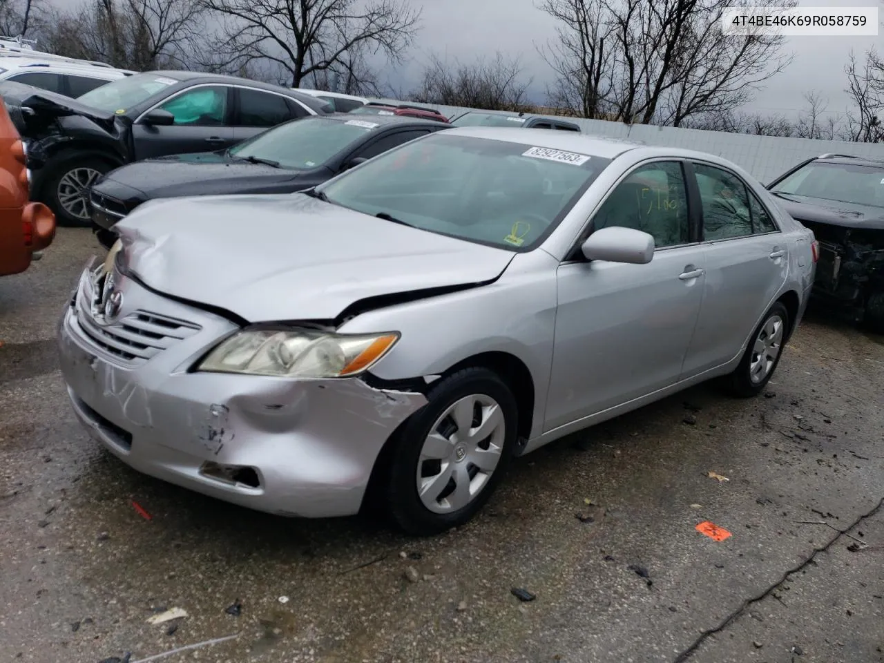 2009 Toyota Camry Base VIN: 4T4BE46K69R058759 Lot: 82927563