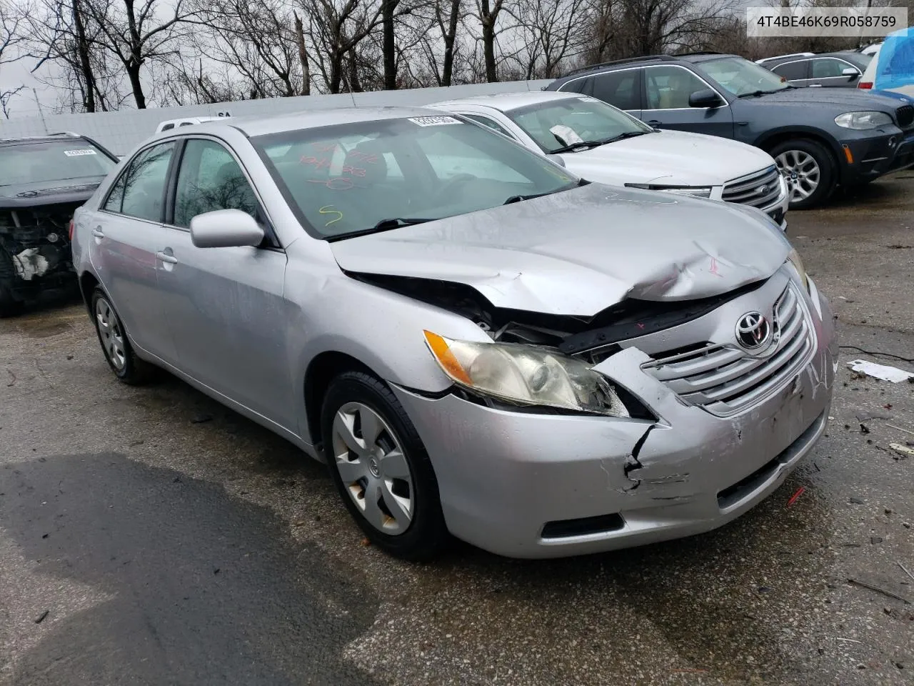 2009 Toyota Camry Base VIN: 4T4BE46K69R058759 Lot: 82927563