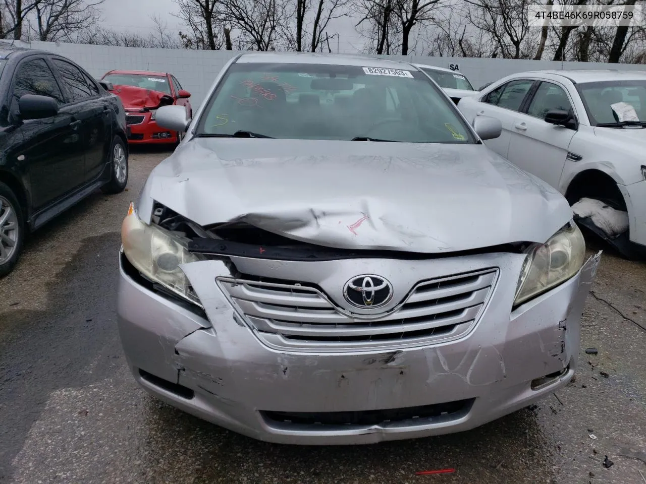 2009 Toyota Camry Base VIN: 4T4BE46K69R058759 Lot: 82927563