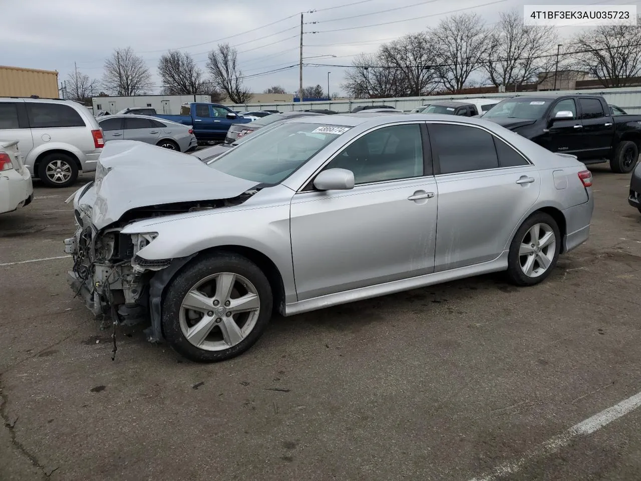 2010 Toyota Camry Base VIN: 4T1BF3EK3AU035723 Lot: 43865774