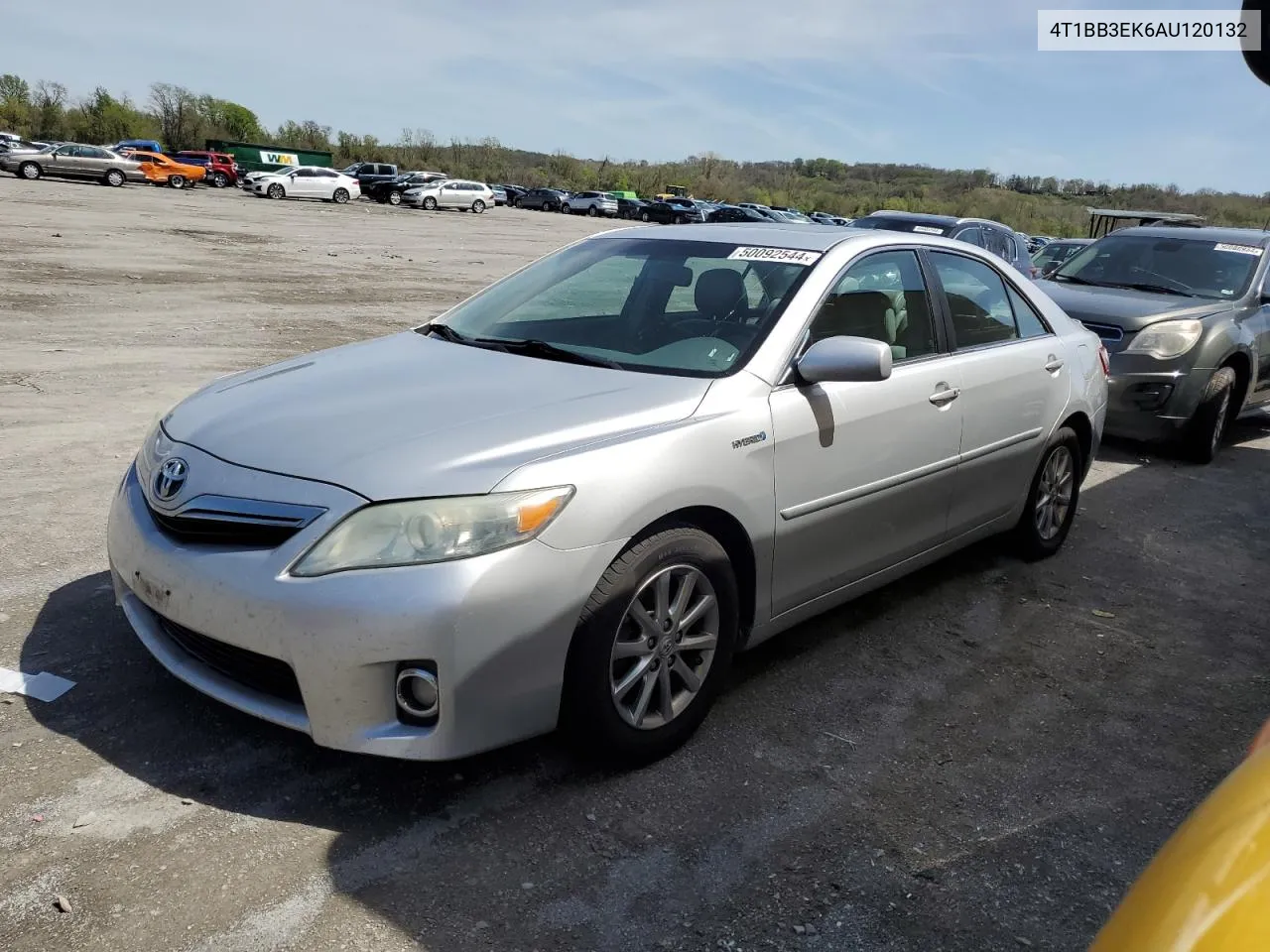 2010 Toyota Camry Hybrid VIN: 4T1BB3EK6AU120132 Lot: 50092544