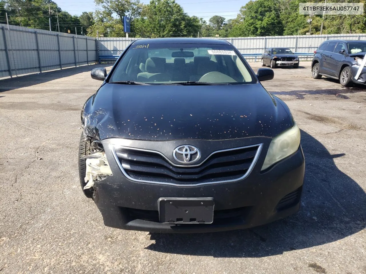 2010 Toyota Camry Base VIN: 4T1BF3EK6AU057747 Lot: 50885334